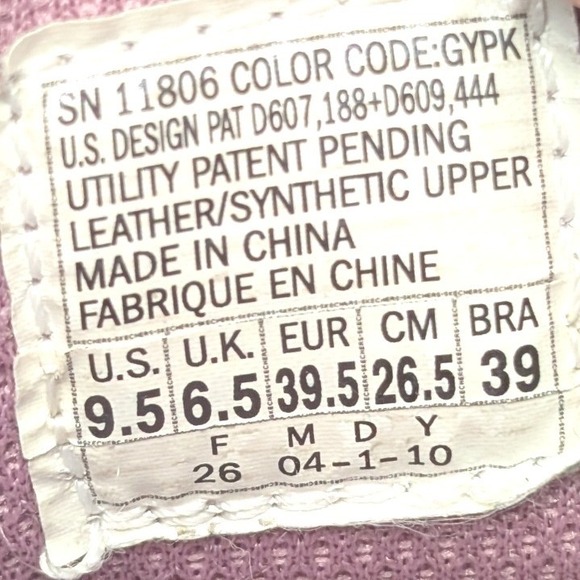 Skechers Shoes Women's Size 9.5 Gray Pink Walking Tone Ups Athletic Sneakers - Picture 11 of 12